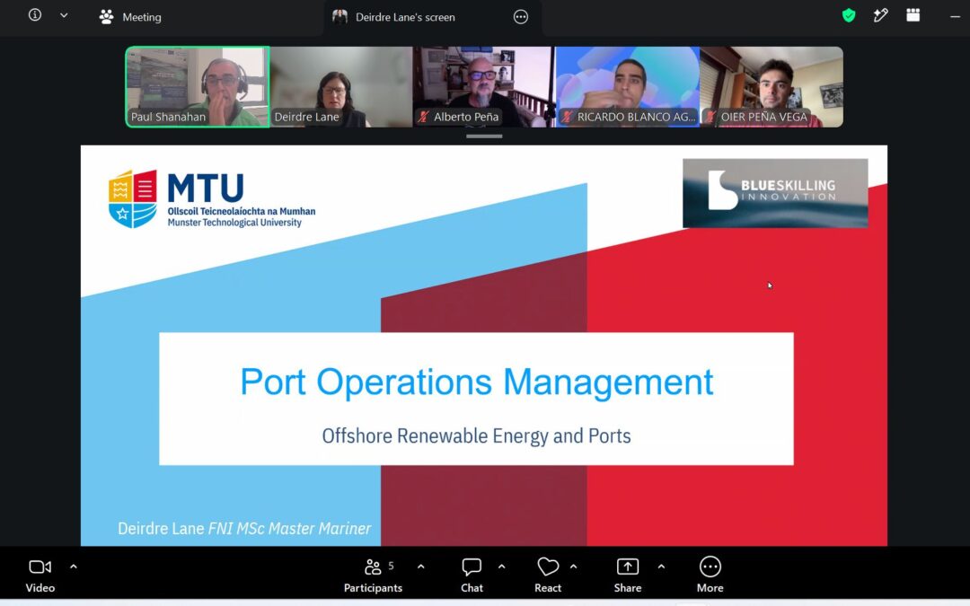 Blueskilling Innovation Completes Pilot Course on Port and Energy Management Operations (September 21st and 25th 2026)